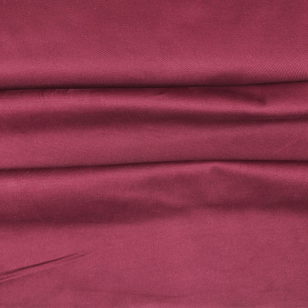 Baumwoll Twill Peach Effect, Bordeaux